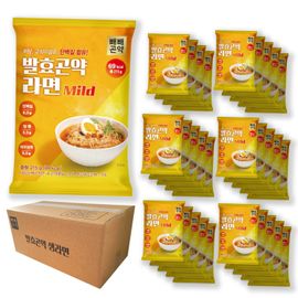 [Gognac] Fermentation Konjac Ramen Mild 215gx30 Pack - Low Calorie Snacks Dietary Fiber Beef Bone Broth-Made in Korea